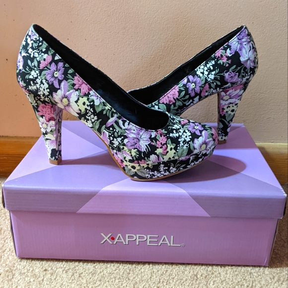 Xappeal Shoes - Xappeal Floral Pumps